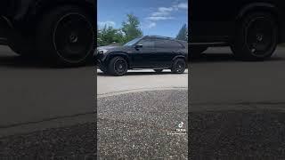 Mercedes-AMG Monoblock Wheels on the 2021 AMG GLS 63 #shorts