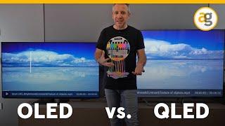 MEGLIO OLED o QLED? Le DIFFERENZE. Recensione METZ 55 mod9500 vs 65 mqd7500z