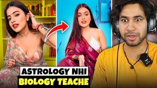 nidhi chaudhary astrology : ye Didi biology bigadegi ldko ki 