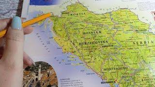 ASMR ~ Croatia History and Geography ~ Soft Spoken Map Pointing