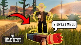 FUNNY MOMENTS AND FAILS | Wild West Roblox