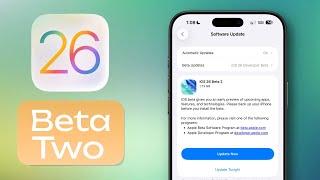 iOS 26 Beta 2 Is OUT- What's New!