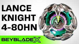 BEYBLADE X | Meet the new LANCE KNIGHT 4-80HN!!