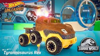 Hot Wheels Unleashed – New Car Tyrannosaurus Rex – Jurassic World Racing Season