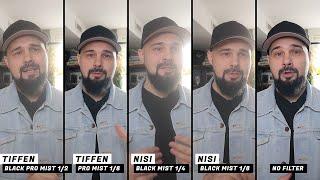 NiSi Mist Filters vs Tiffen Pro Mist Filters