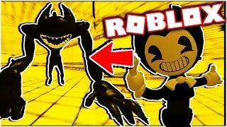 PLAY AS BEAST BENDY! Dark Corridors Bendy RP! Bendy and The Ink Machine Roblox