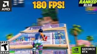 RYZEN 5 5500 | GTX 1080 | Fortnite | Reload Ranked Benchmark | Performance Mode