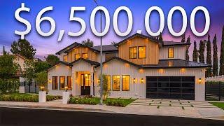 Inside A $6,500,000 MANSION With A ROLLS ROYCE Style Movie Theater | Los Angeles Mansion Tour