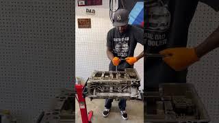 Engine rebuild #bmw #mechanic #e92m3