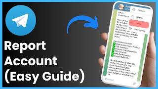 How To Report Telegram Account !