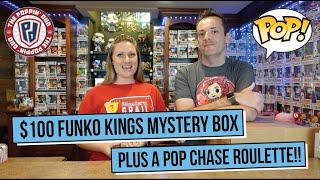 FUNKO KINGS FUNKO POP MYSTERY BOX!! Plus an AWESOME DISNEY CHASE ROULETTE!