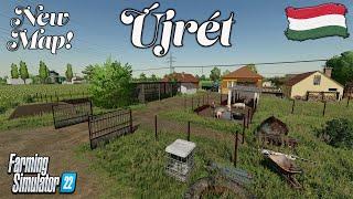 “Újrét” NEW HUNGARIAN MOD MAP, TOUR! | Farming Simulator 22 (Review) PS5.