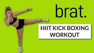 BRAT. KICKBOXING STYLE WORKOUT-NO EQUIPMENT