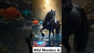 Wildlife Fish + Horse | Wild Wonders AI