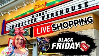 LIVE: SHOPPING DISNEY CHARACTER WAREHOUSE for Black Friday Sales