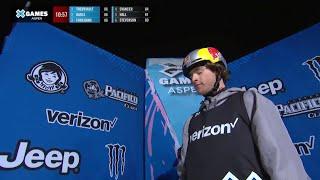 Matej Svancer Quad cork 1620 at X Games Aspen 2022