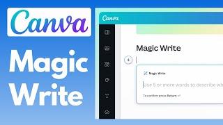 What is Canva Magic Write - Canva Magic Write for FREE