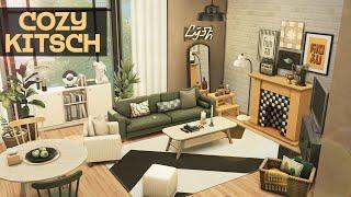 GOOD VIBES APARTMENT | The Sims 4: Cozy Kitsch Speed Build