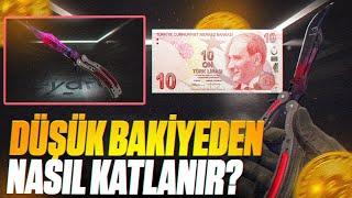 DÜŞÜK BAKİYE İLE NASIL KATLANIR? CS2 KASA AÇILIMI 2024 - keydrop