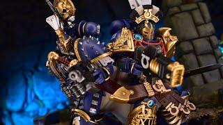 Joytoy Warhammer Horus Heresy Ultramarines Remus Ventanus & Legion Praetor