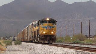 03/26/22 Railfanning Maricopa Feat. FXE, KCSM Grey, Amtrak, UP 8422 on point, tons of EMD Leads+More