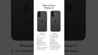 Difference Between iPhone 16 and 17