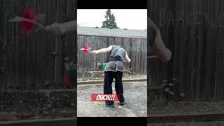 Don’t do this! Kung Fu Chain Whip Blooper! #bloopers #ouch #martialarts