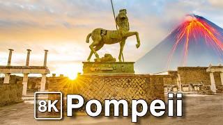 Pompeii 8K Walk Through the City That the Volcano Killed