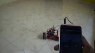 Voice control robot , arduino , android bluetooth.