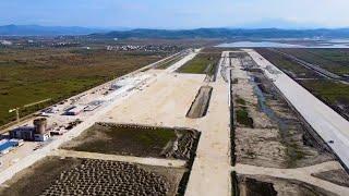 Vlorë - Në kantierin e Aeroportit Ndërkombëtar të Vlorës