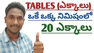 How to Learn Tables in Easy Tricks in Telugu