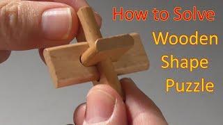 Wooden Cross Puzzle - How to Solve It!