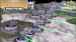 USA BOSS VS 7 CHINA BOSSES C&C Generals Zero Hour Apocalyptic mod