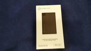 Dubleup Credit Card Power Bank