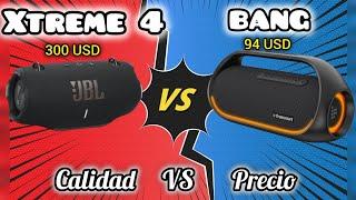 JBL Xtreme 4  TRONSMART Bang (Upgrade Version)  VERSUS épico calidad precio  