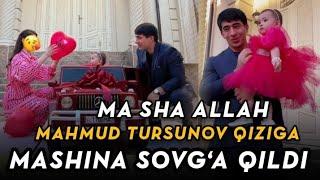 TANIQLI AKTYOR MAHMUD TURSUNOV 1 YOSHLI QIZALOG‘IGA MASHINA SOVG‘A QILDI