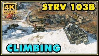 World of Tanks | Climbing - Strv 103B - 7 Kills - 10K Damage Gameplay