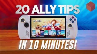 20 ROG Ally Tips & Tricks in 10 Minutes