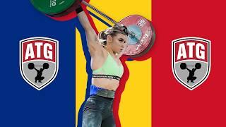 Loredana Toma, Mihaela Cambei, Andreea Cotruta 2024 IWF Weightlifting World Cup Training Hall