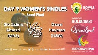 2025 Australian Open – Women's Singles – Semi Final – Siti Zalina Ahmad (MAS) v Dawn Hayman NSW)