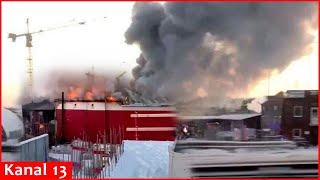 Strong blaze in Russia's "Belarus MTZ" factory - DEATHS reported