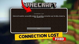 How to Fix Connection Lost - Internal Exception Java.net.socketexception Minecraft Error