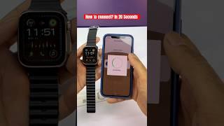 3 Easy Steps to connect your smart watch to your phone ️