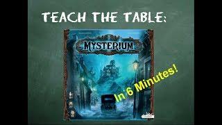 How to play Mysterium in 6 minutes