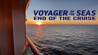 Voyager Of The Seas Experiences For June 2025 | The End Of The Cruise