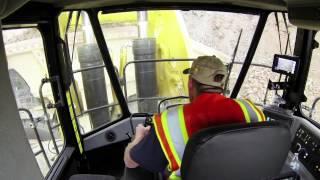 Meet the Pros: 994K Cat® Large Wheel Loader Operator Cab