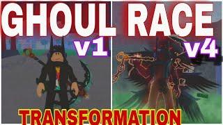 Ghoul Race V4 In One Video Blox Fruit | Blox Fruit Ghoul Race Update |How to Unlock Ghoul Race V4