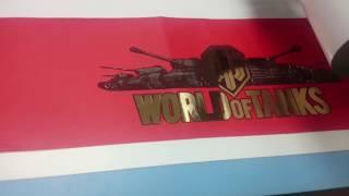 Логотип World of Tanks на FoilPrint 106 в три цвета