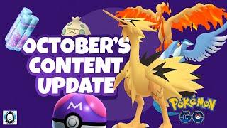 Mark your calendar! October’s content update has 2 important events!! | Pokémon GO