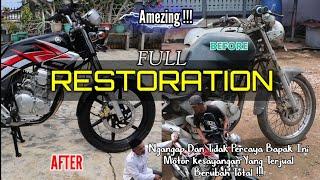 Full Restoration Of Yamaha Scorpio Z 225cc Pantan craftsman (Part 3)  Done!! 